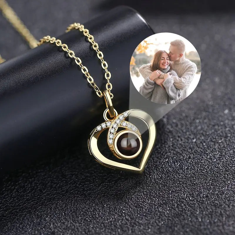 Collar Corazón Dorado | Vibras Glam™️ - Vibras Glam